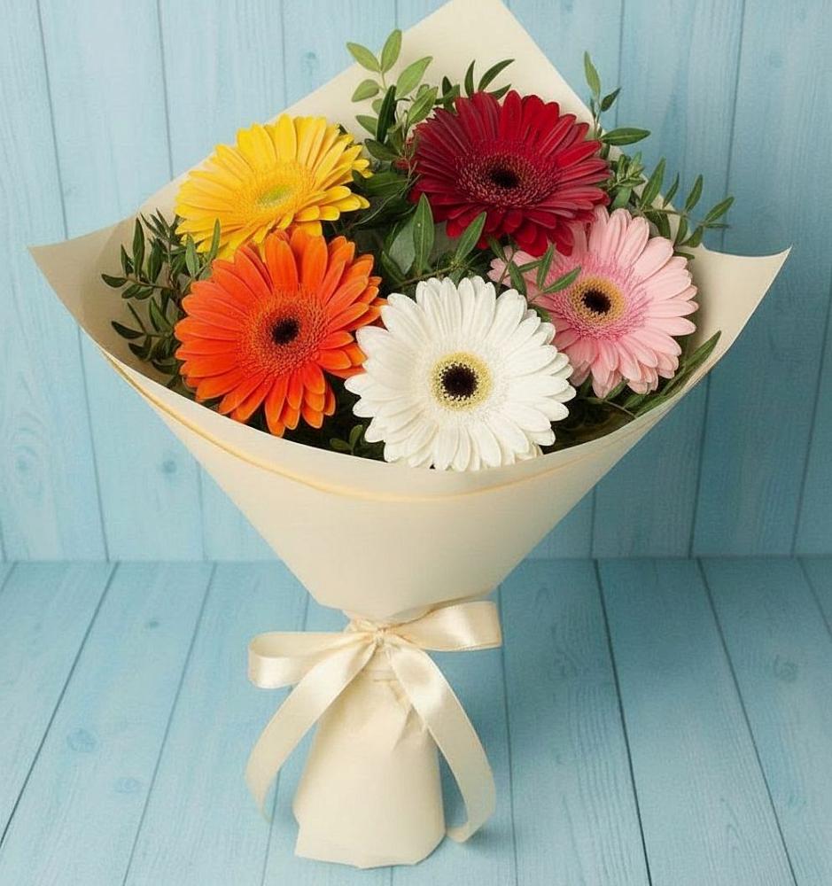 Букет цветов из: Герберы в Жостово