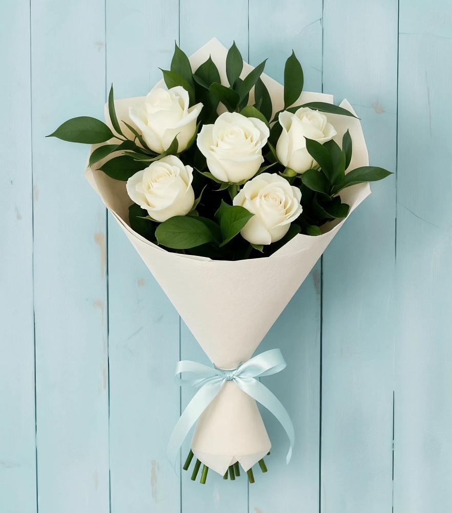 Букет цветов из: Розы в Жостово