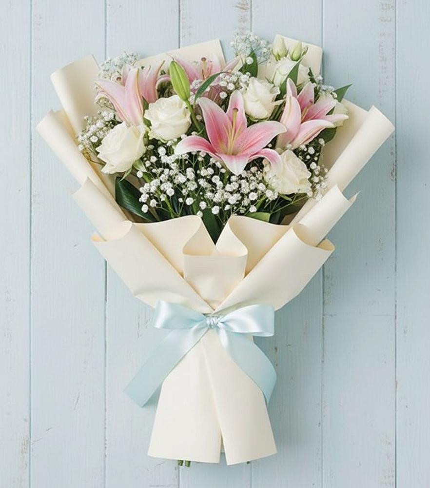 Букет цветов из: Лилии в Жостово