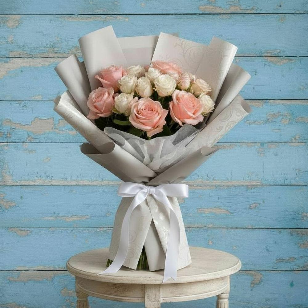 Букет цветов из: Розы в Жостово