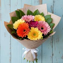 Букет цветов из:  Герберы #REPLACE_PRED# Жостово