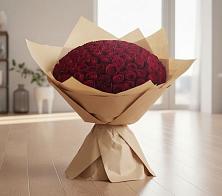 Букет 101 Красная роза в Жостово
