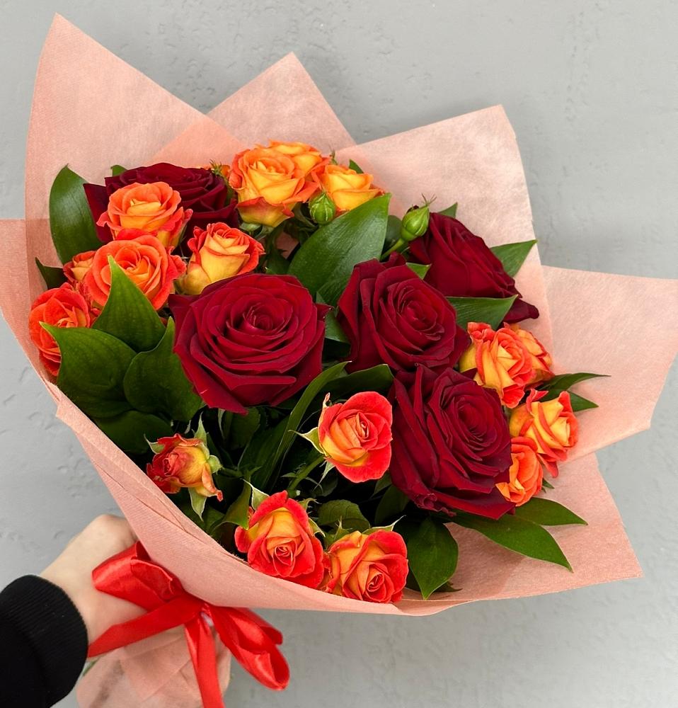 Букет Любовь и восторг в Жостово