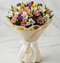 Букет цветов из:  Альстромерии #REPLACE_PRED# Жостово