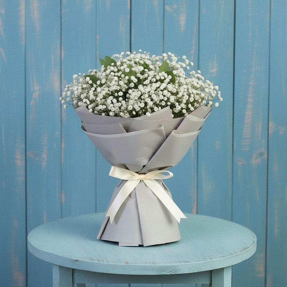 Букет цветов из: Гипсофила в Жостово