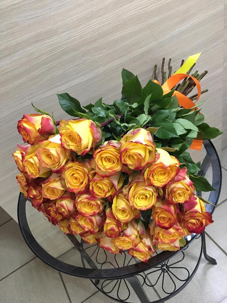 Букет Желтые розы в Жостово