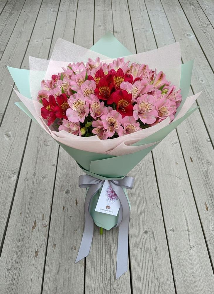 Букет цветов из: Альстромерии в Жостово
