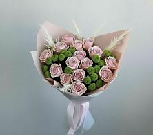 Букет цветов из:  Розы и Хризантемы в Жостово