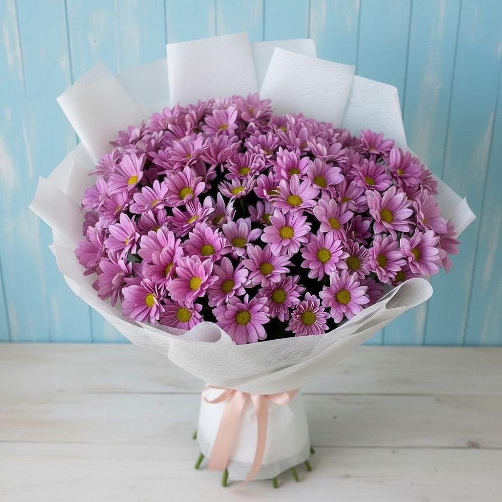 Букет цветов из: Хризантемы в Жостово