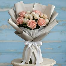 Букет цветов из:  Розы в Жостово