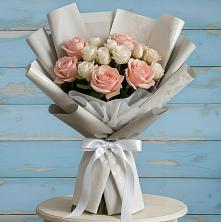 Букет цветов из:  Розы в Жостово