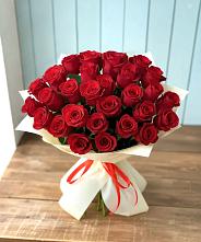 Букет 29 Красных роз в Жостово
