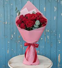 Букет цветов из:  Розы в Жостово