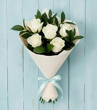 Букет цветов из:  Розы #REPLACE_PRED# Жостово