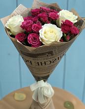 Букет цветов из:  Розы #REPLACE_PRED# Жостово