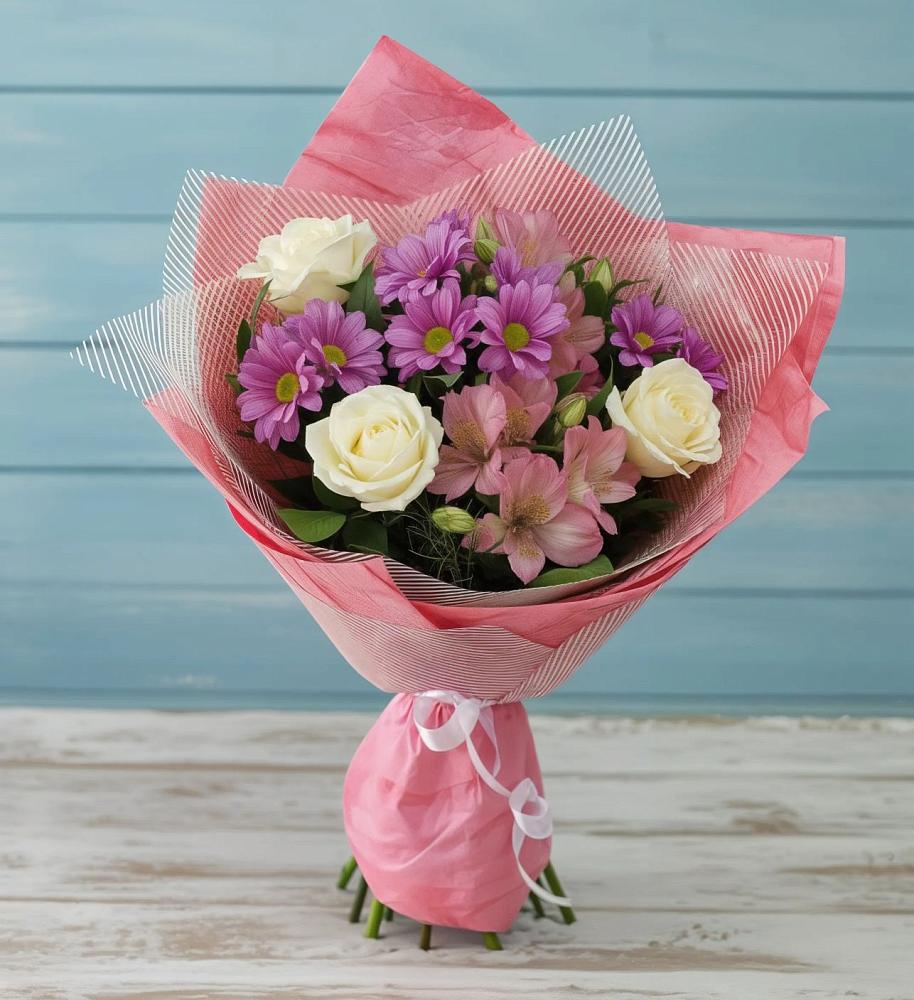 Букет цветов из: Герберы в Жостово