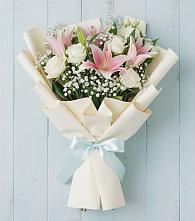Букет цветов из:  Лилии #REPLACE_PRED# Жостово