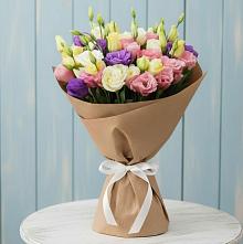 Букет цветов из:  Лизиантусы в Жостово